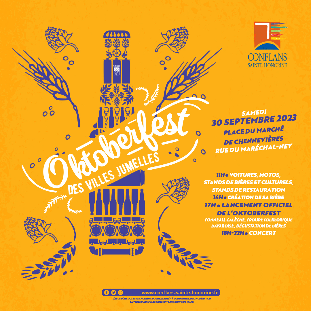 Oktoberfest des villes jumelles – samedi 30 septembre 2023