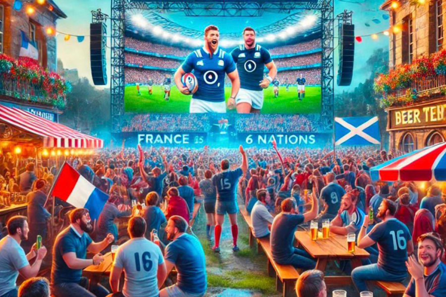 Tournoi des Six Nations : France – Écosse sur grand écran